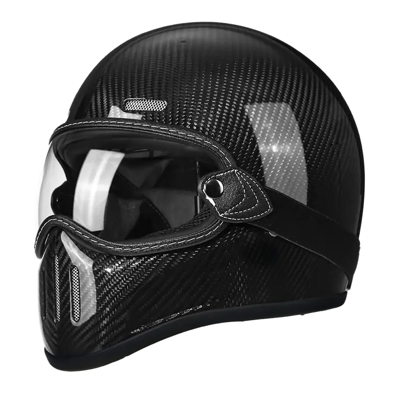 MT801 Carbon Fiber Full Face Motorcycle Helmet Motocross Helmet