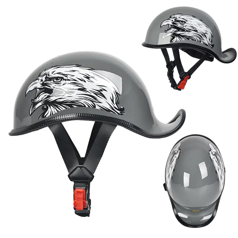ZX306 Cruise Retro Half Face Motorcycle Helmet ABS Motocross Helmet